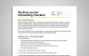 Screen capture of Working learner Onboarding checklist document
