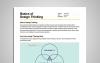 Screen capture of Basics of Design Thinking document